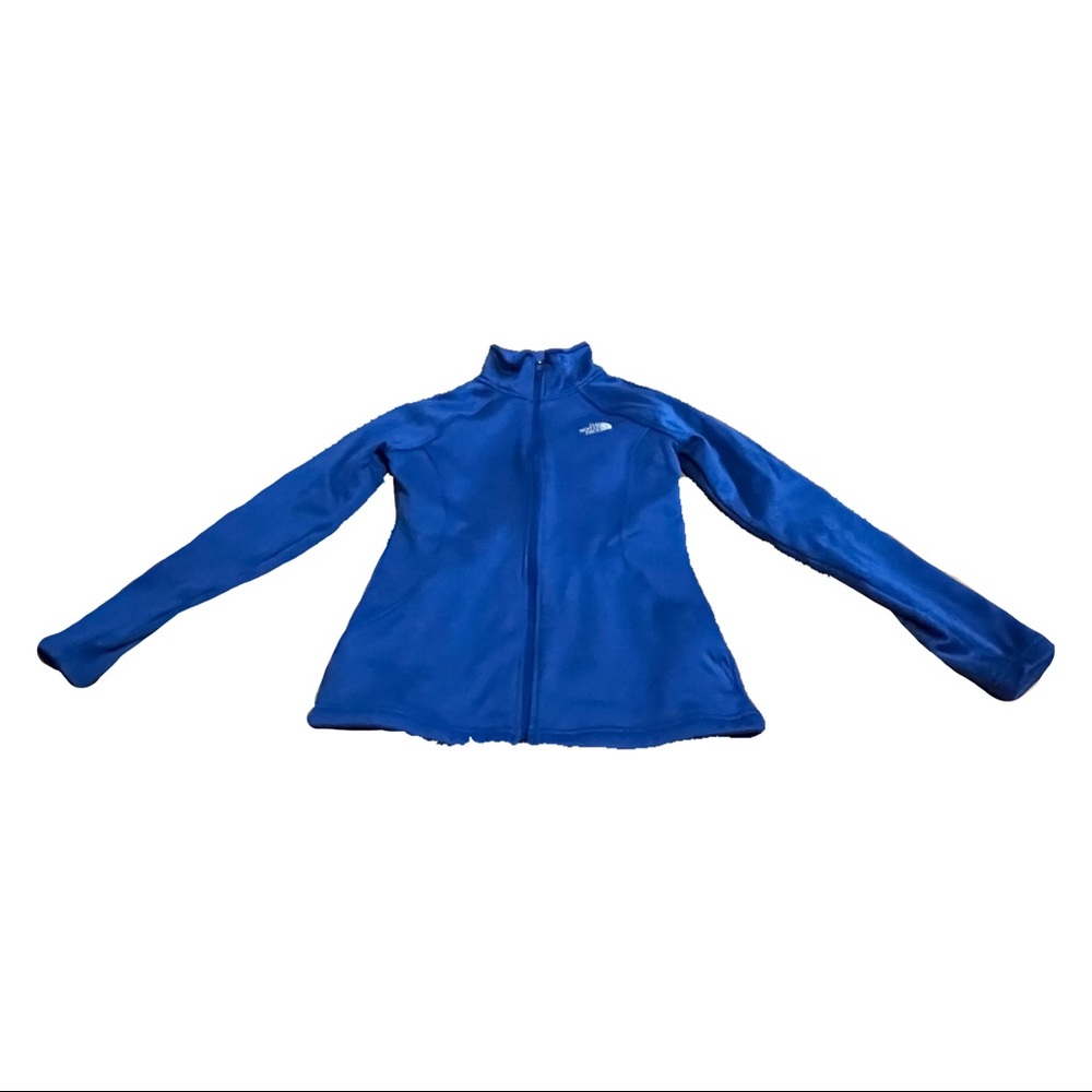 small blue north face jacket